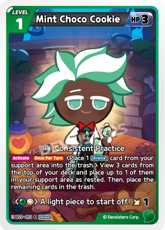 Mint Choco Cookie - BS7-051 [C]