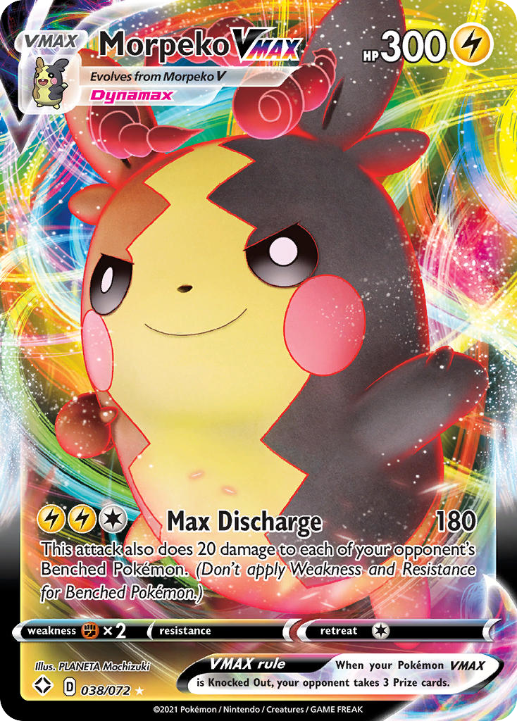Morpeko VMAX - 038/72 - Shining Fates