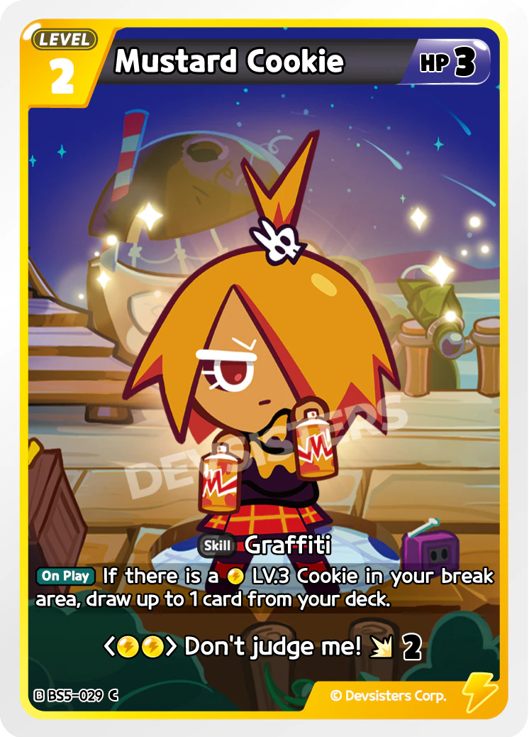 Mustard Cookie - BS5-029 [C]