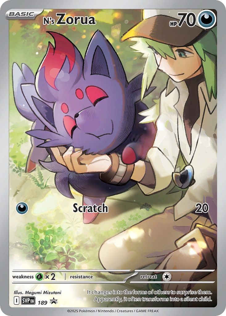N's Zorua - 189/150 - Scarlet & Violet Promos