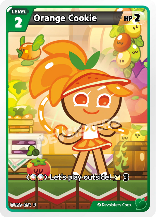 Orange Cookie - BS6-054 [U]