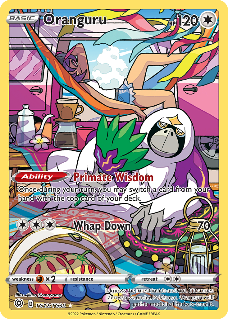 Oranguru - TG12/30 - Brilliant Stars Trainer Gallery