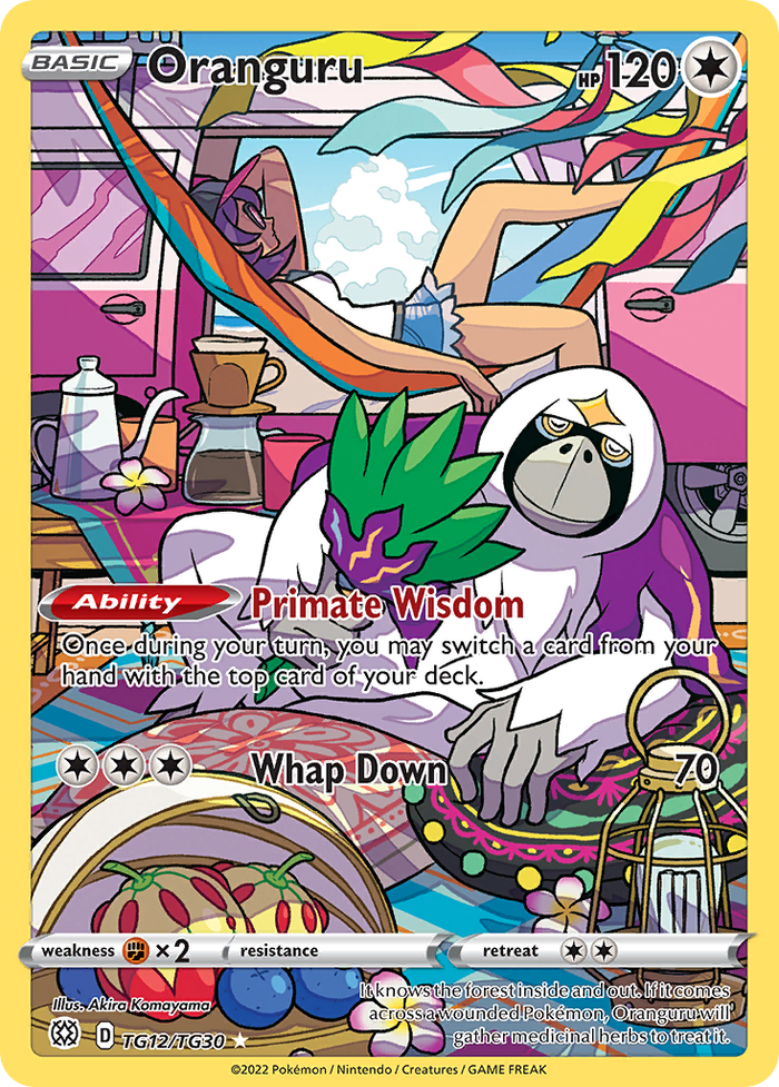 Oranguru - TG12/30 - Brilliant Stars Trainer Gallery