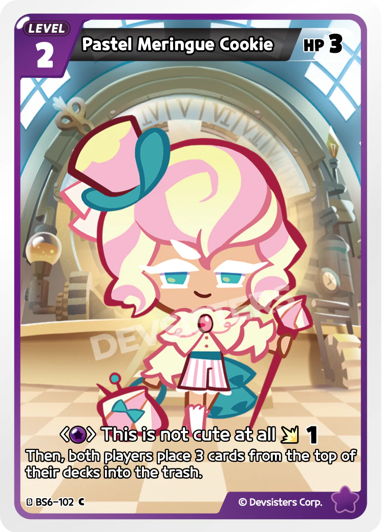 Pastel Meringue Cookie - BS6-102 [C]