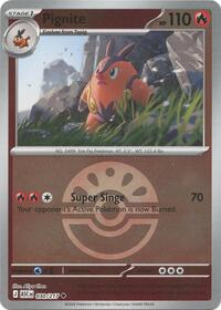 Pignite (Friend Ball) - 030 - Ascended Heroes - [Poke Ball Pattern]