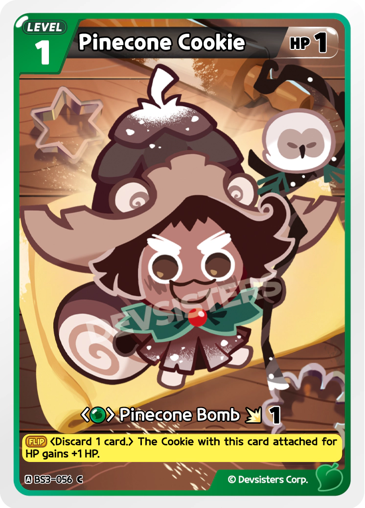 Pinecone Cookie - BS3-056 [C]