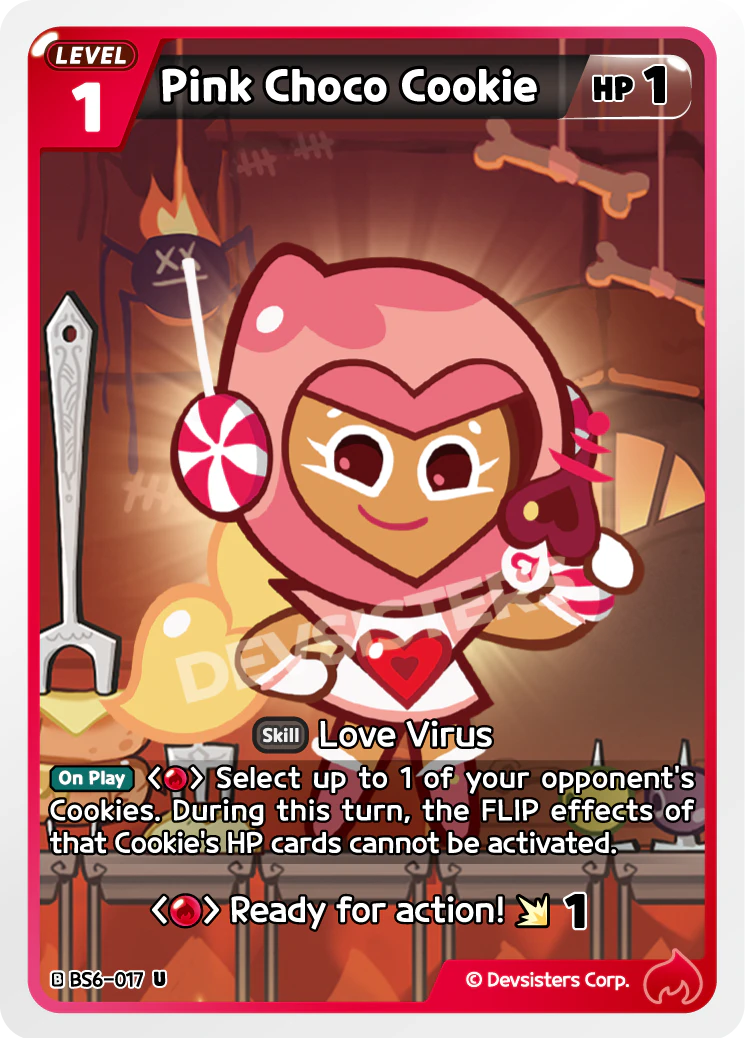 Pink Choco Cookie - BS6-017 [U]