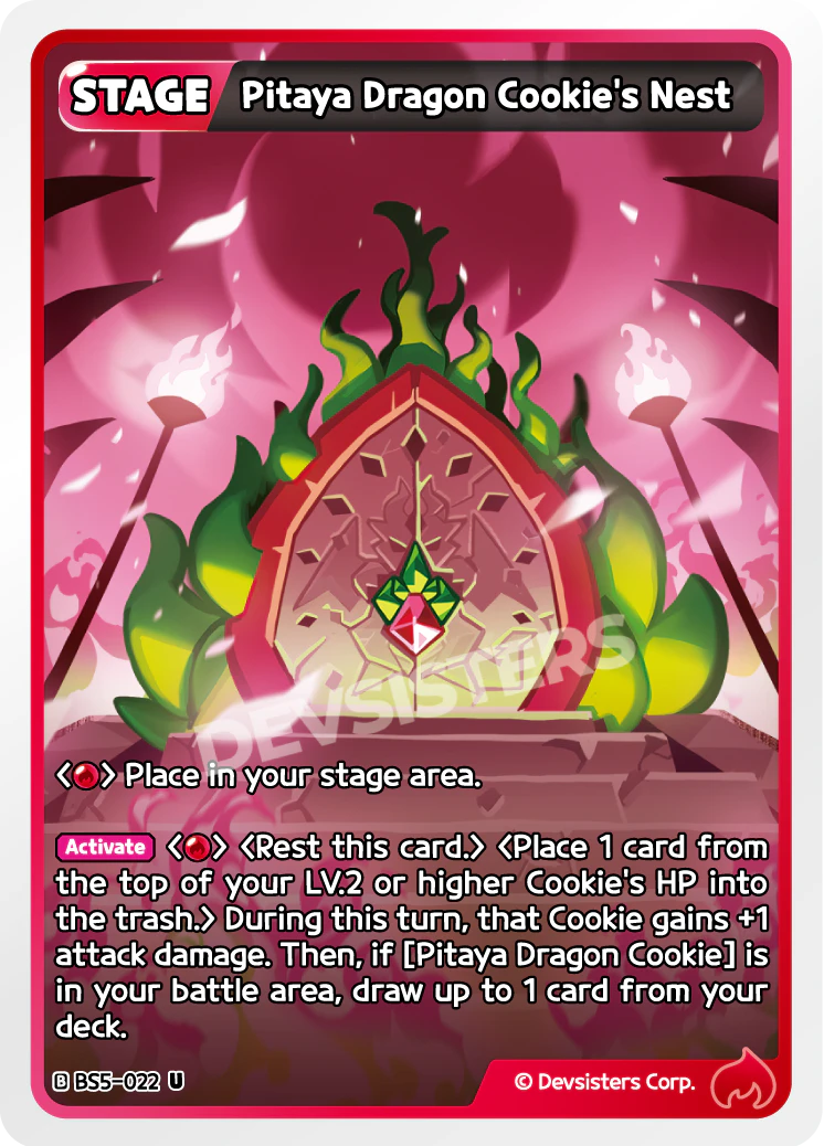 Pitaya Dragon Cookie's Nest - BS5-022 [U]