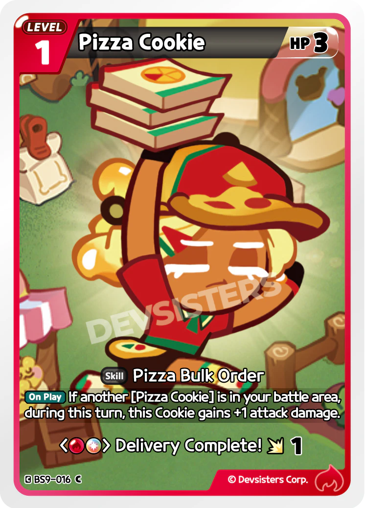 Pizza Cookie - BS9-016 [C]