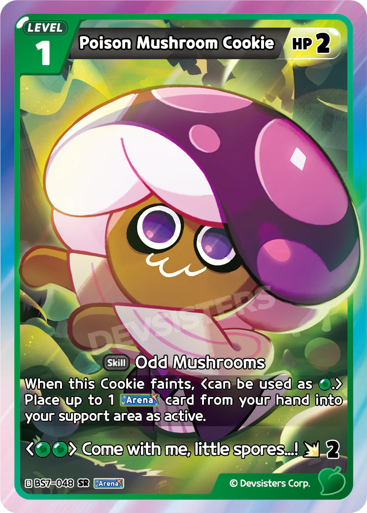 Poison Mushroom Cookie - BS7-048 [SR]