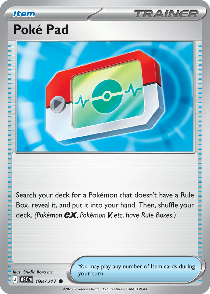 Poké Pad - 198/217 - Ascended Heroes - [Reverse Holo]