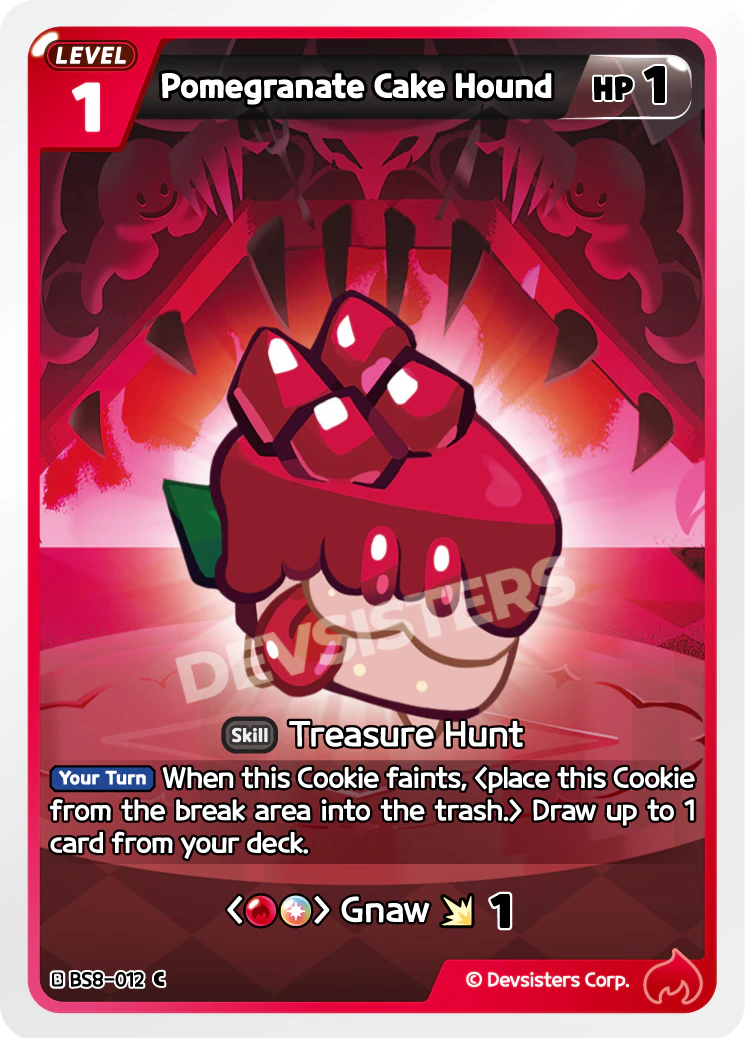 Pomegranate Cake Hound - BS8-012 [C]