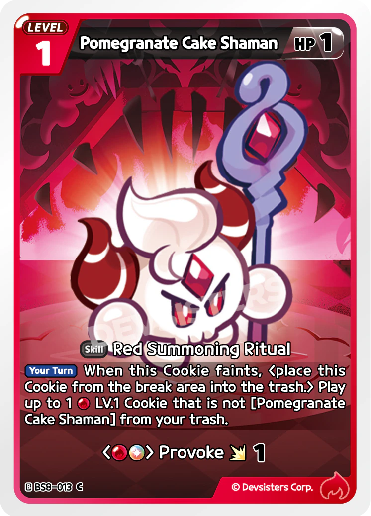 Pomegranate Cake Shaman - BS8-013 [C]