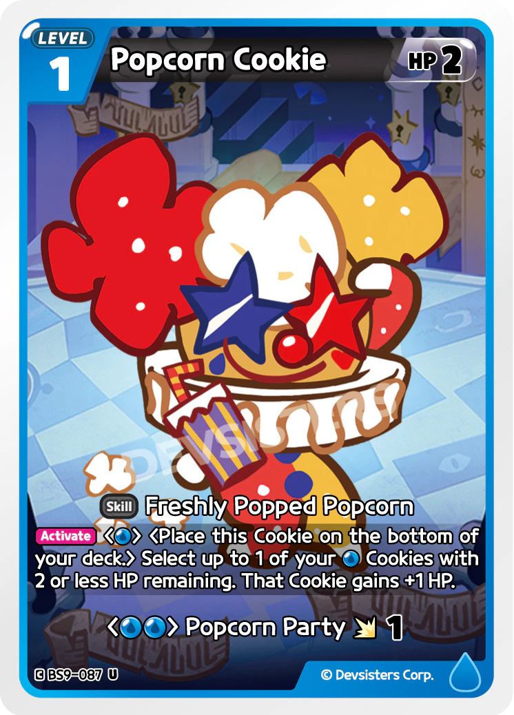 Popcorn Cookie - BS9-087 [U]