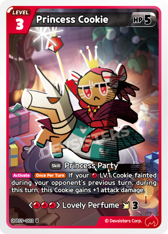 Princess Cookie - BS9-002 [U] - 2nd Art Work