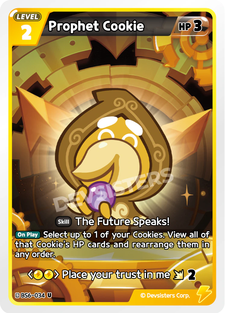 Prophet Cookie - BS6-034 [U]