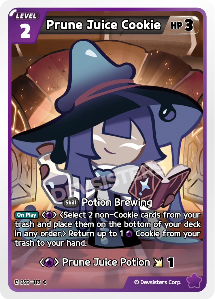 Prune Juice Cookie - BS3-112 [C]