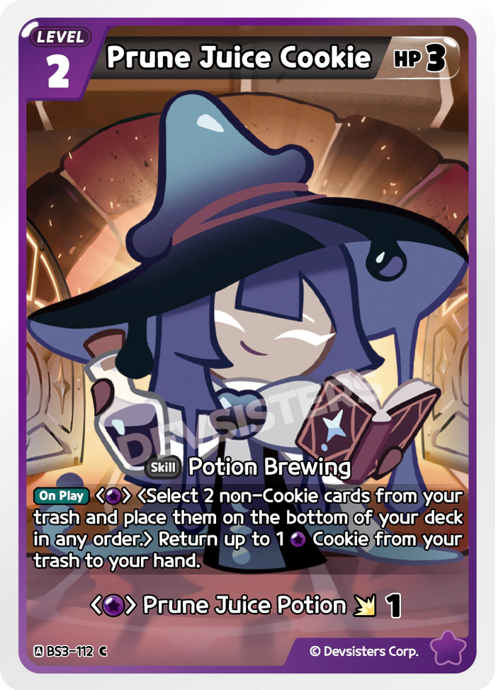 Prune Juice Cookie - BS3-112 [C]
