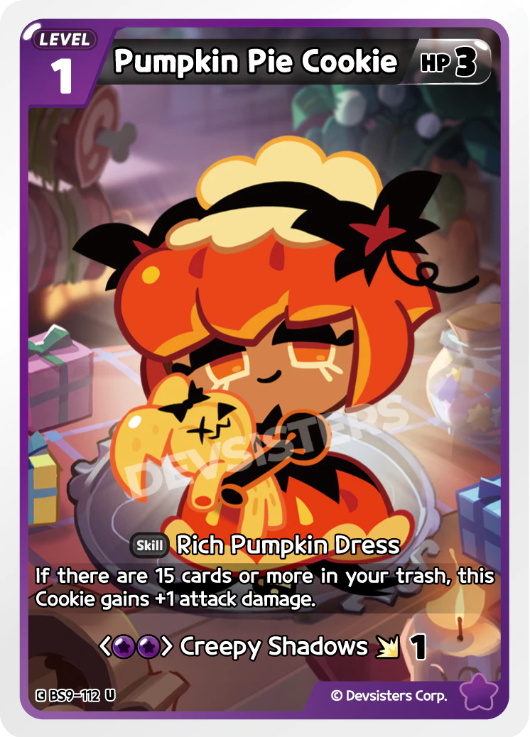 Pumpkin Pie Cookie - BS9-112 [U]