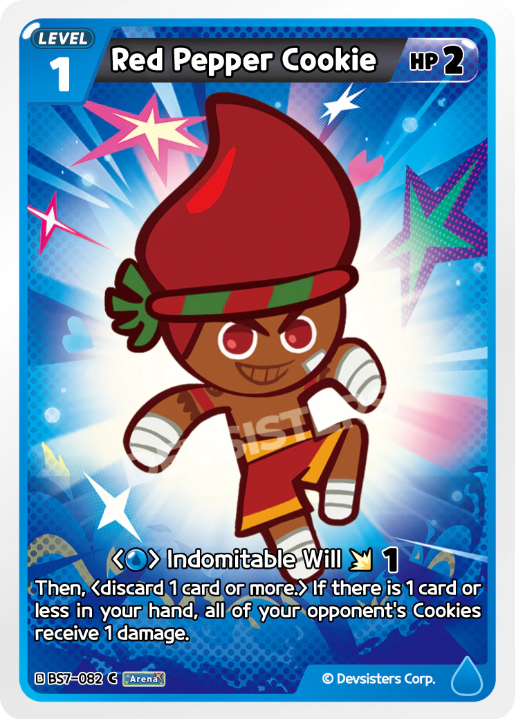 Red Pepper Cookie - BS7-082 [C]