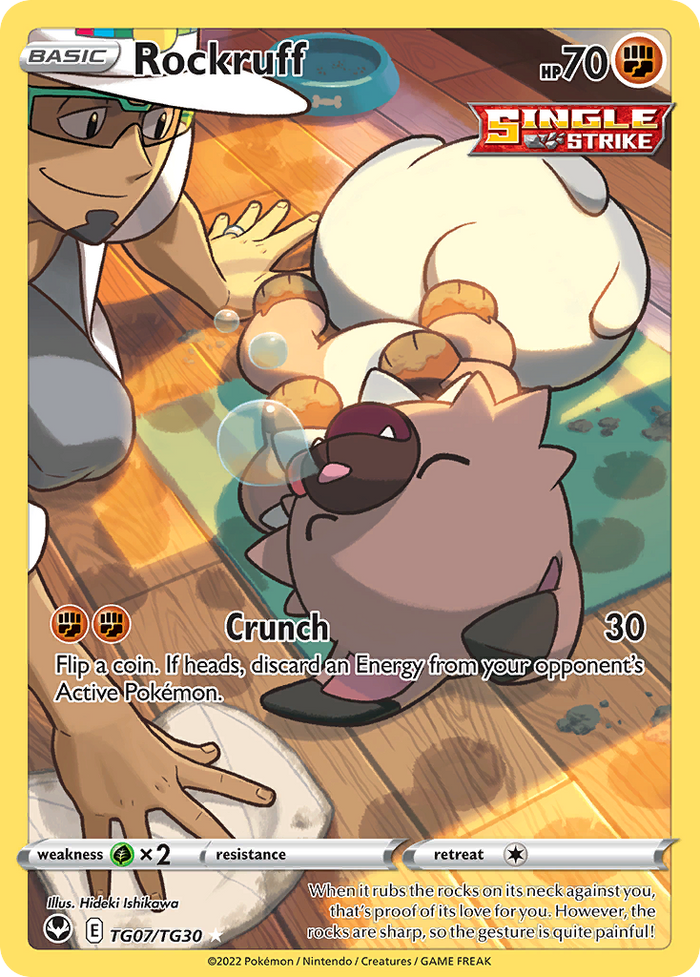 Rockruff - TG07/30 - Silver Tempest Trainer Gallery