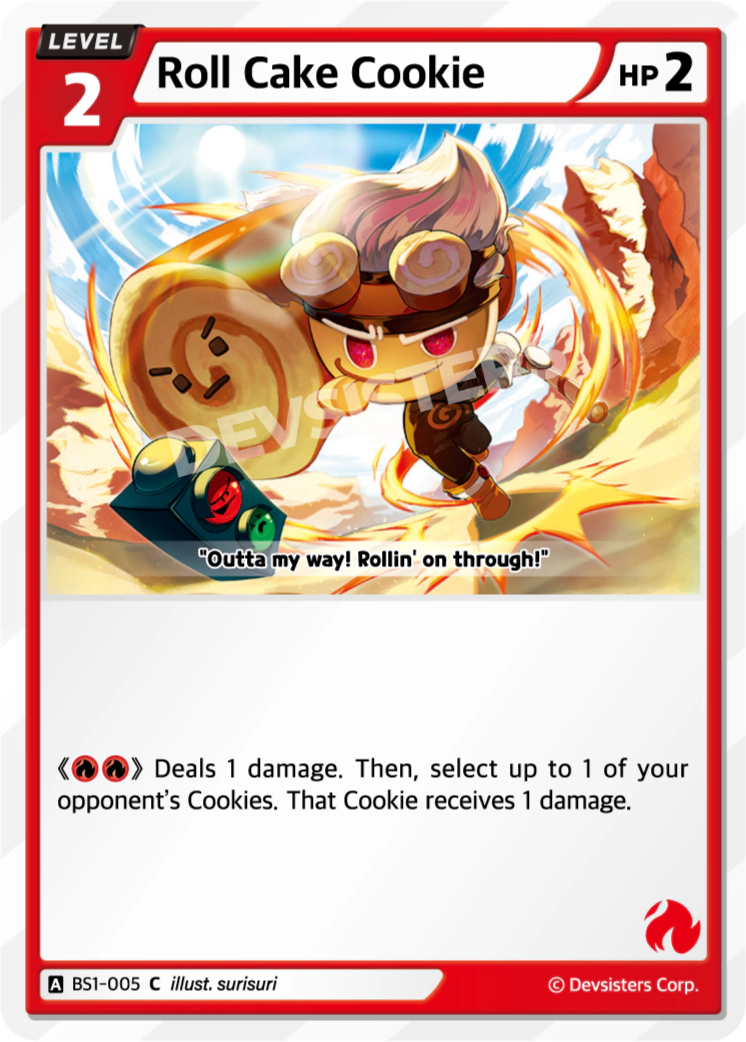 Roll Cake Cookie - BS1-005 [C]