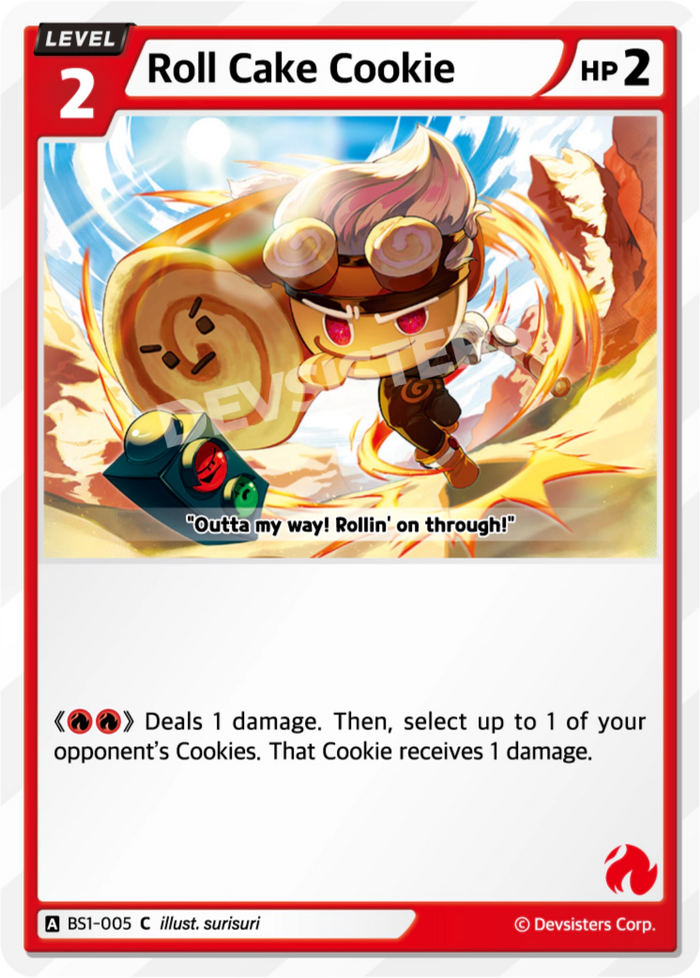 Roll Cake Cookie - BS1-005 [C]