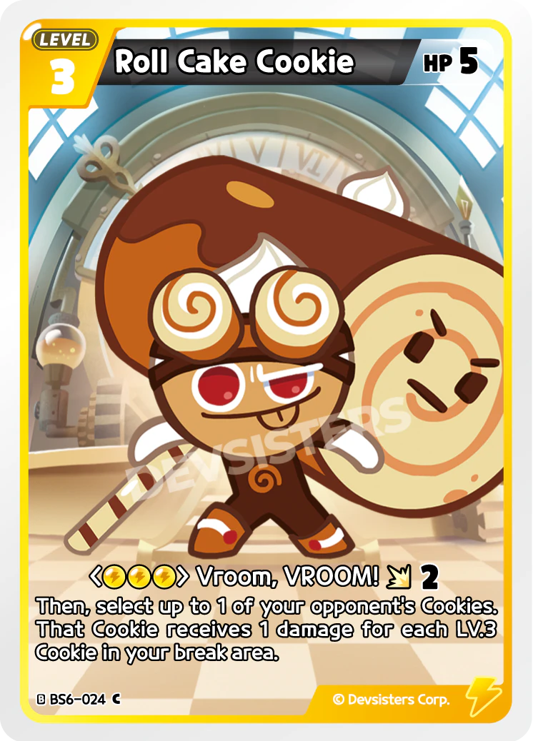 Roll Cake Cookie - BS6-024 [C]