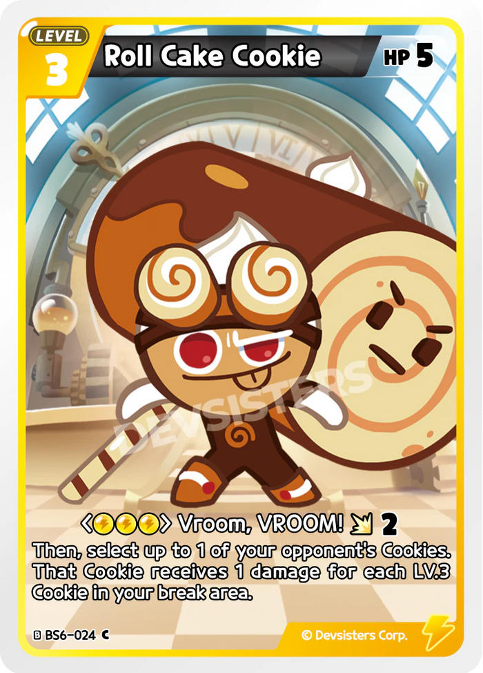 Roll Cake Cookie - BS6-024 [C]