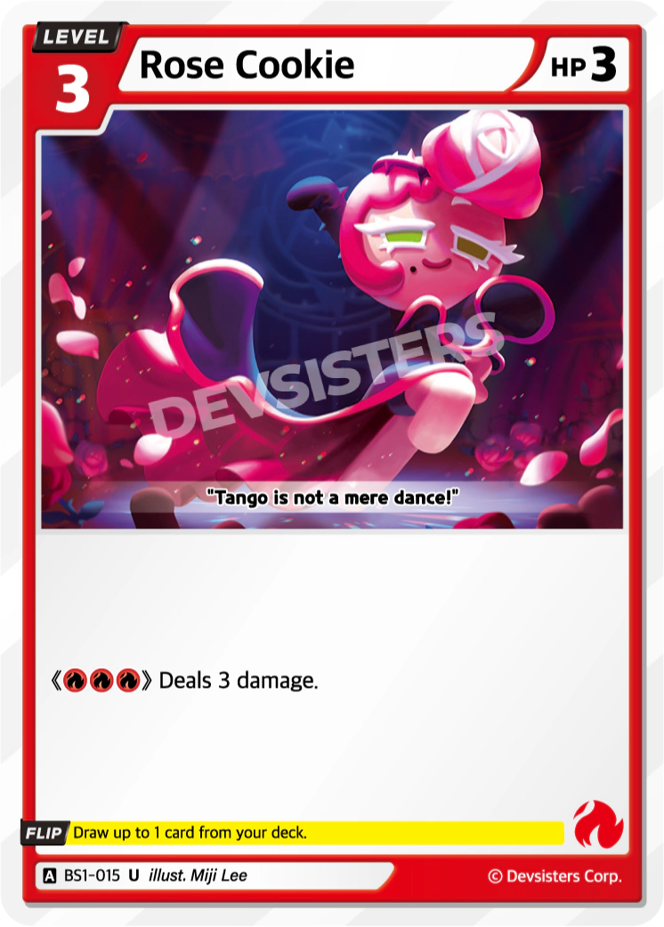 Rose Cookie - BS1-015 [U]