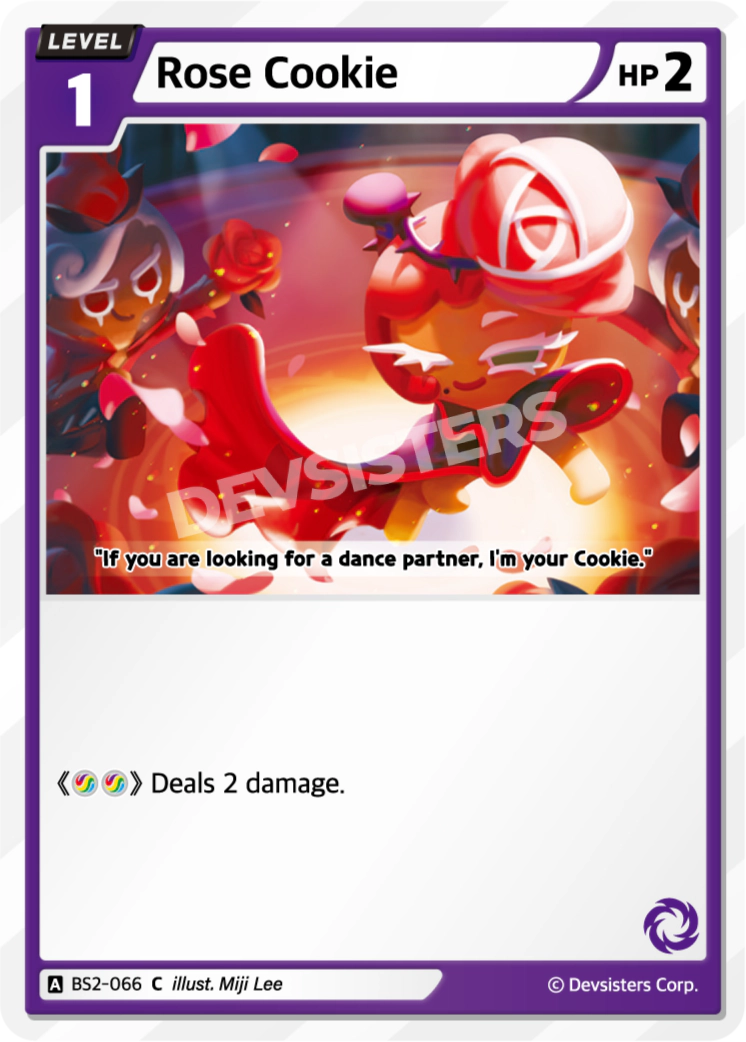 Rose Cookie - BS2-066 [C]