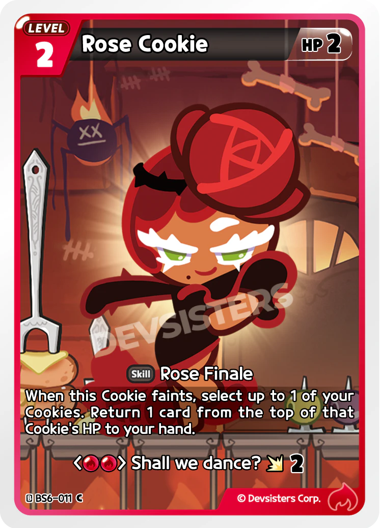 Rose Cookie - BS6-011 [C]