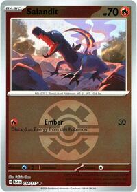 Salandit (Quick Ball) - 034 - Ascended Heroes - [Poke Ball Pattern]