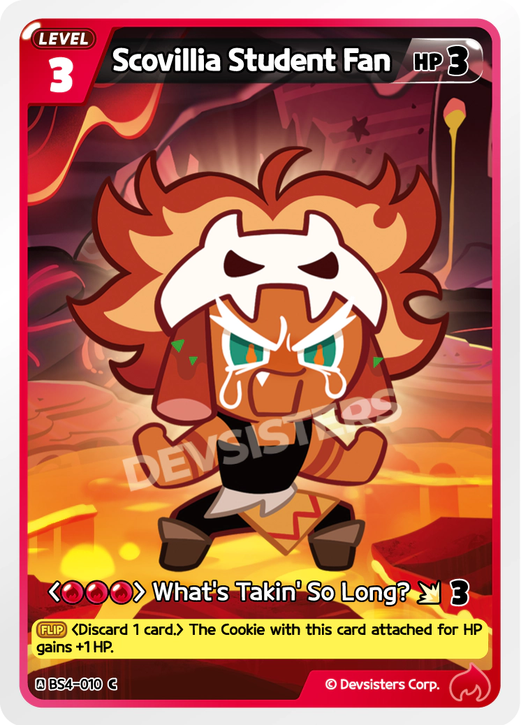 Scovillia Student Fan - BS4-010 [C]
