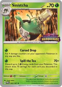 Sinistcha - 022/167 - SV: Scarlet & Violet Promo Cards