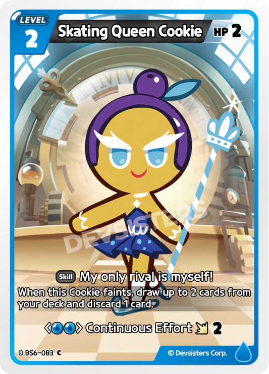 Skating Queen Cookie - BS6-083 [C]