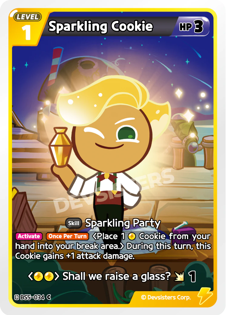 Sparkling Cookie - BS5-034 [C]