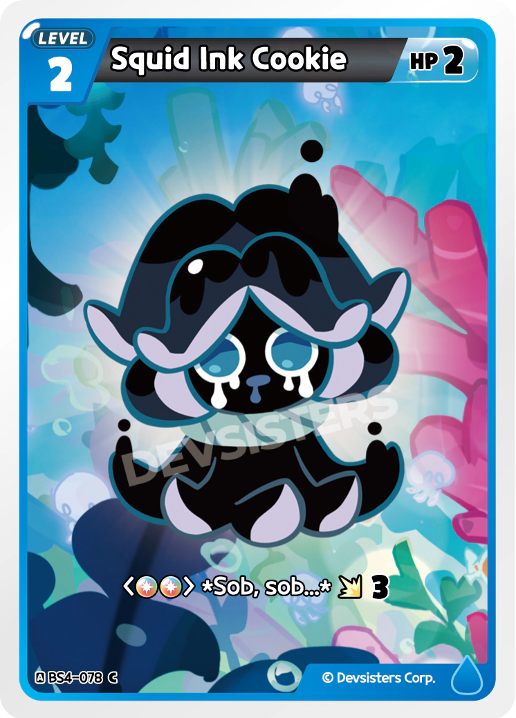 Squid Ink Cookie - BS4-078 [C]