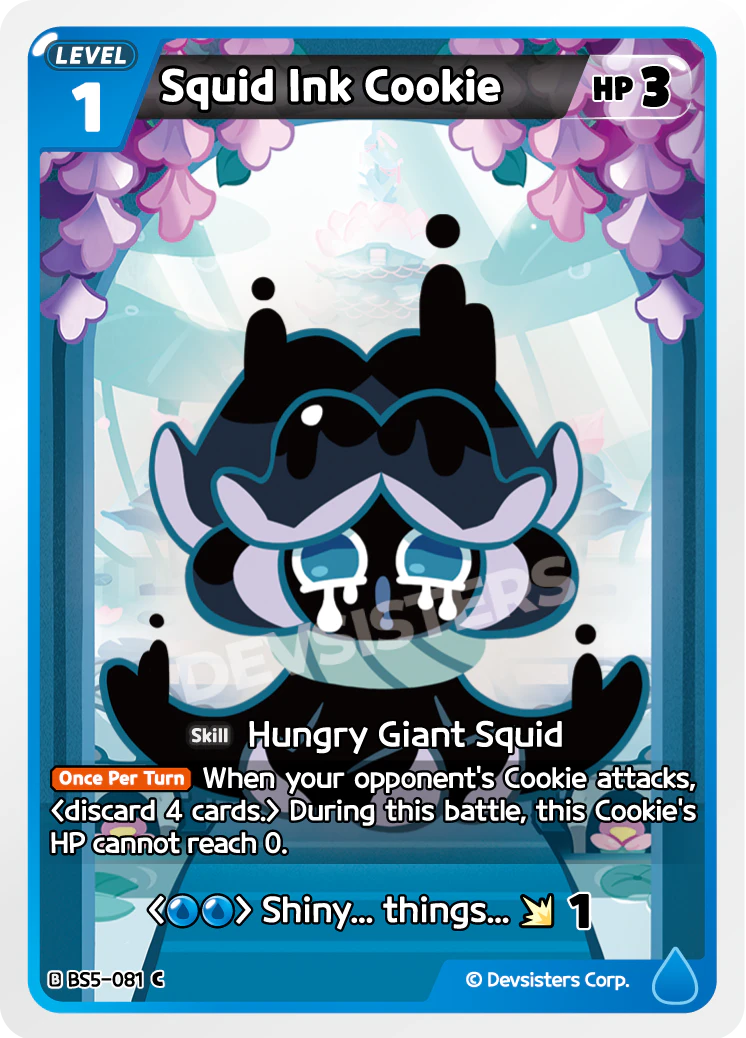 Squid Ink Cookie - BS5-081 [C]