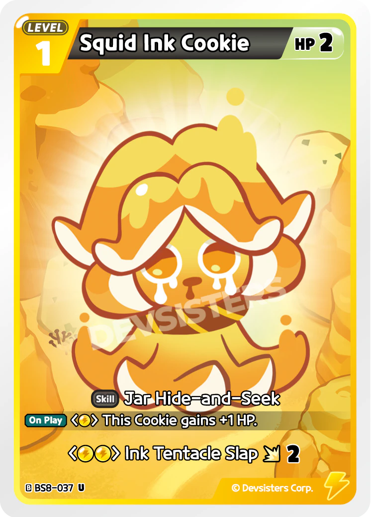 Squid Ink Cookie - BS8-037 [U]