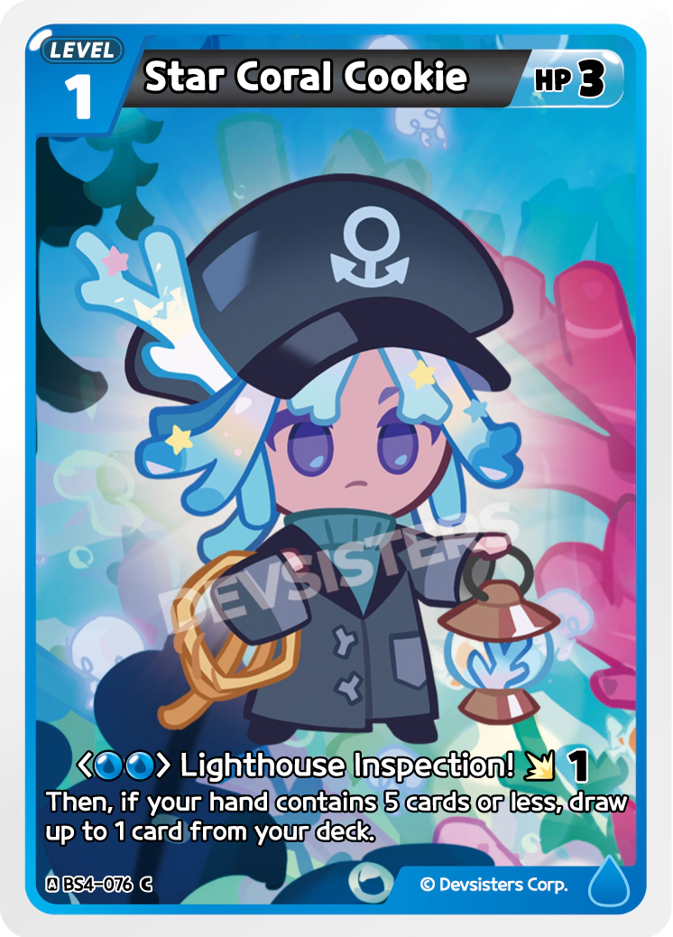 Star Coral Cookie - BS4-076 [C]