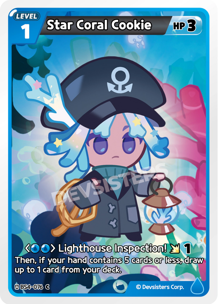 Star Coral Cookie - BS4-076 [C]