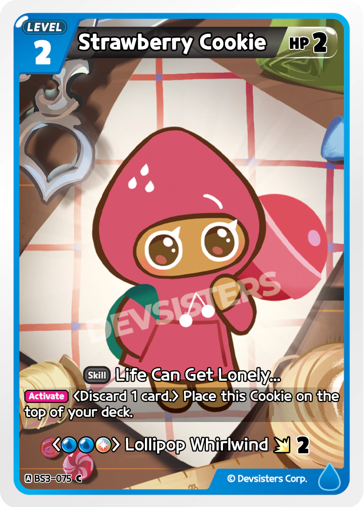 Strawberry Cookie - BS3-075 [C]