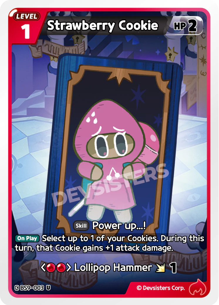 Strawberry Cookie - BS9-003 [U]
