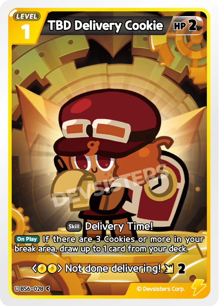 TBD Delivery Cookie - BS6-028 [C]