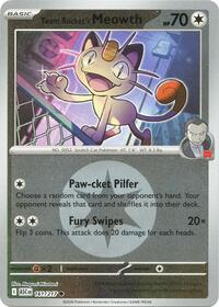 Team Rocket's Meowth (Energy Symbol Pattern) - 161 - Ascended Heroes - [Energy Pattern]