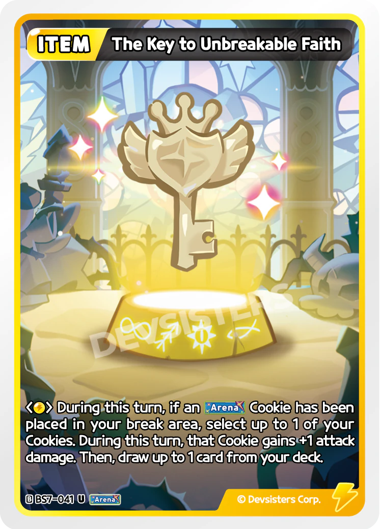 The Key to Unbreakable Faith - BS7-041 [U]