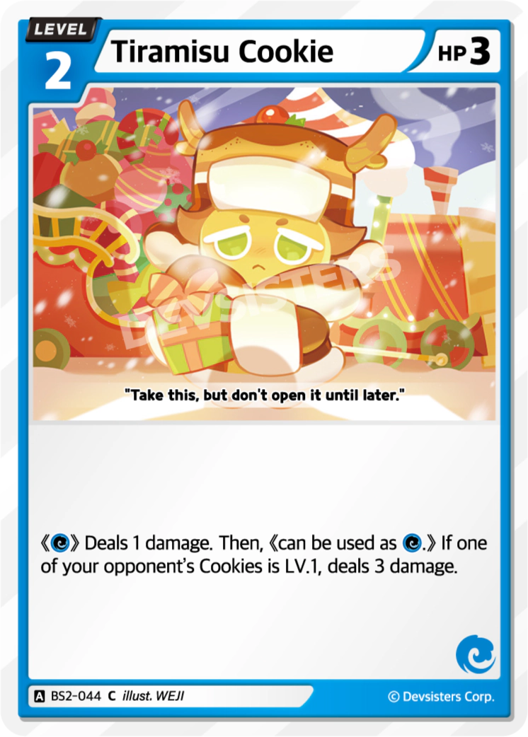 Tiramisu Cookie - BS2-044 [C]