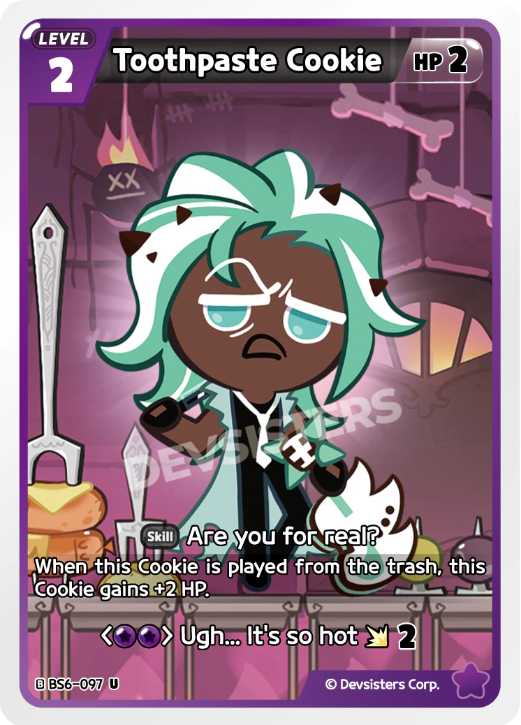 Toothpaste Cookie - BS6-097 [U]