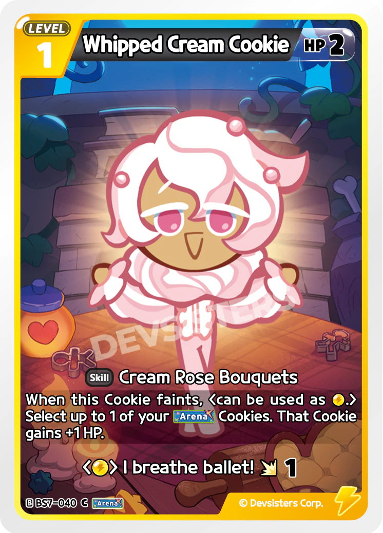 Whipped Cream Cookie - BS7-040 [C]
